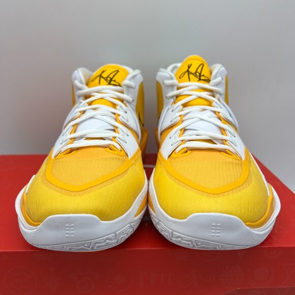 Nike Kyrie Infinity TB Promo Size 14 Gold White DX6653-701 Men Shoes Sneakers - Picture 3 of 8
